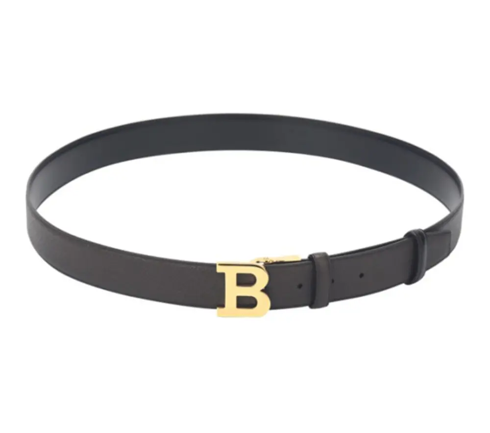 Thắt Lưng Bally Belts Calfskin 'Dark Brown' 6226626 - Ảnh 4