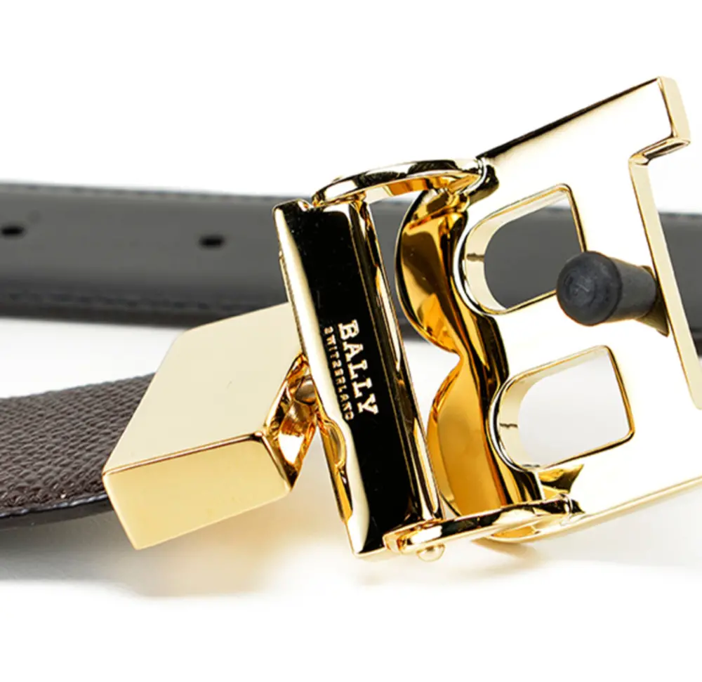Alternative view of Thắt Lưng Bally Belts Calfskin 'Dark Brown' 6226626