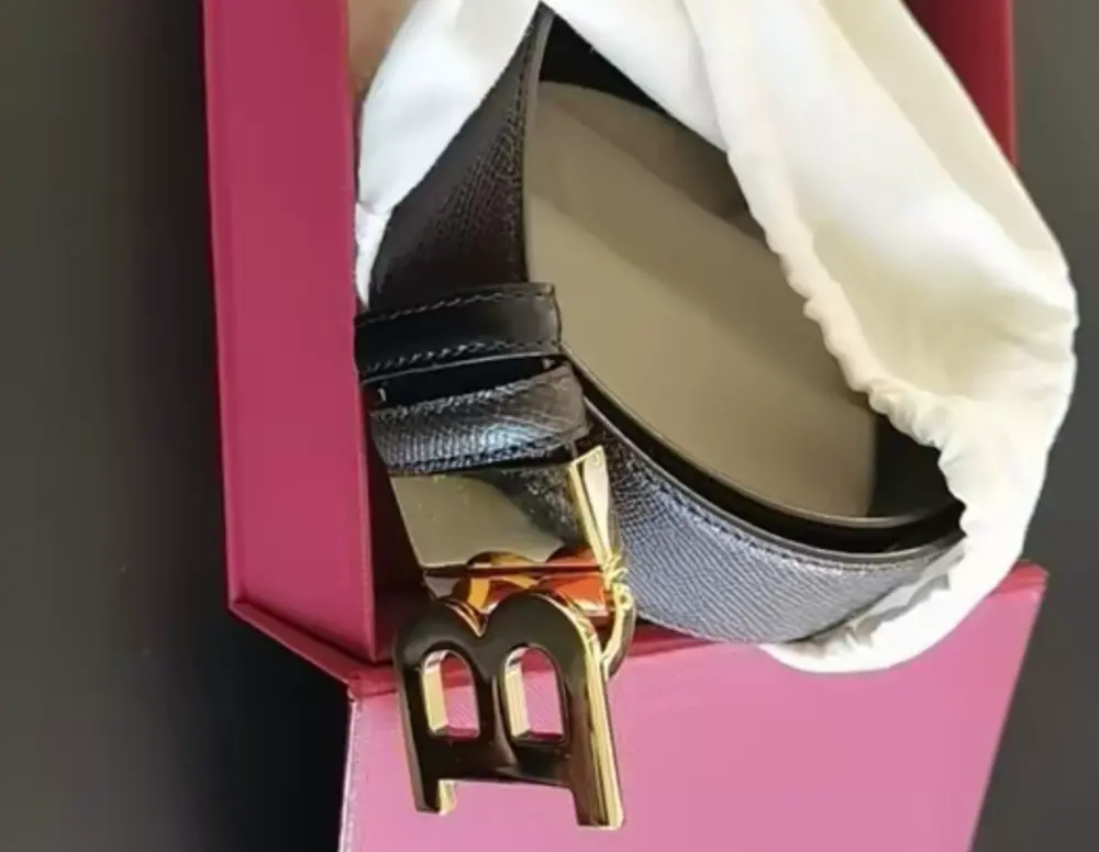 Thắt Lưng Bally Belts Calfskin 'Dark Brown' 6226626 - Ảnh 5