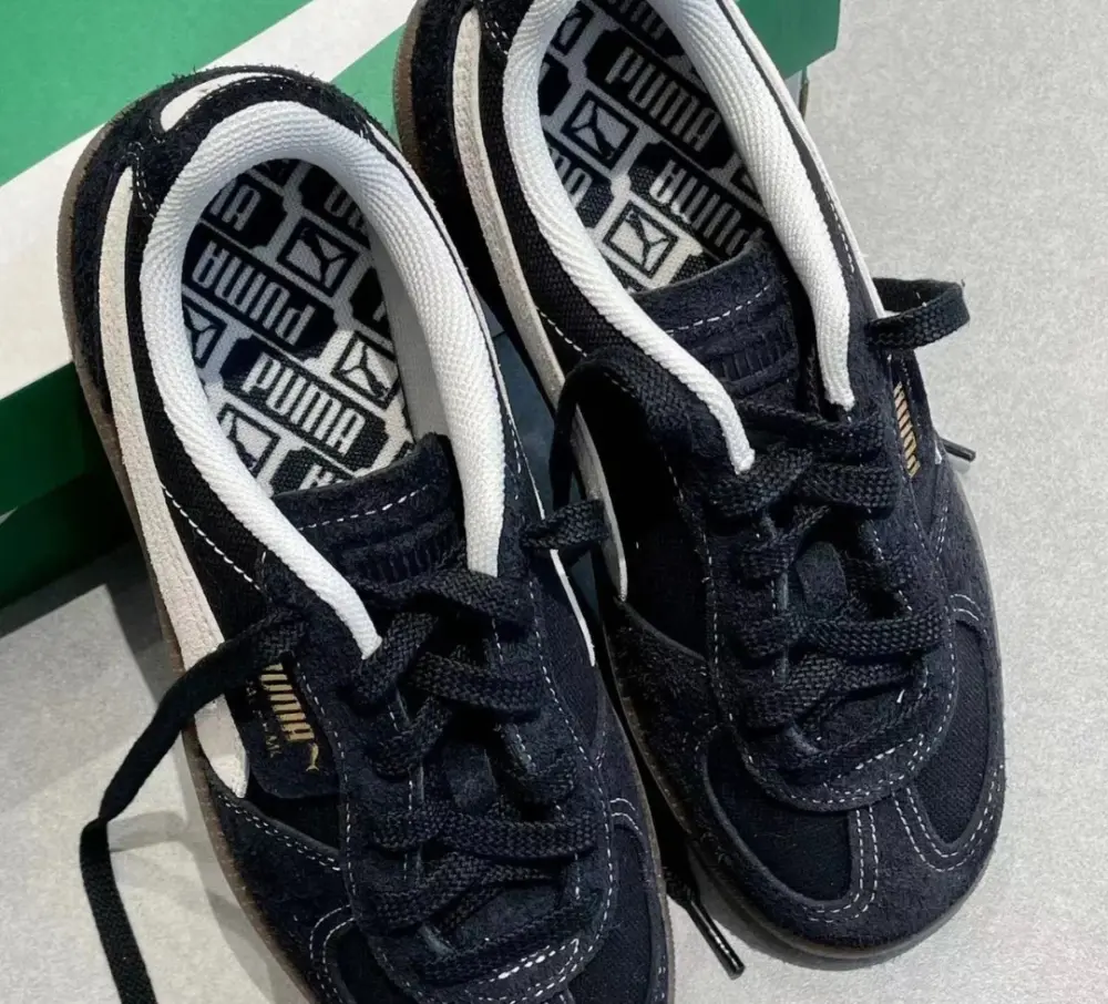 Giày Puma Palermo Vintage ‘Black’ 396841-04 - Ảnh 3
