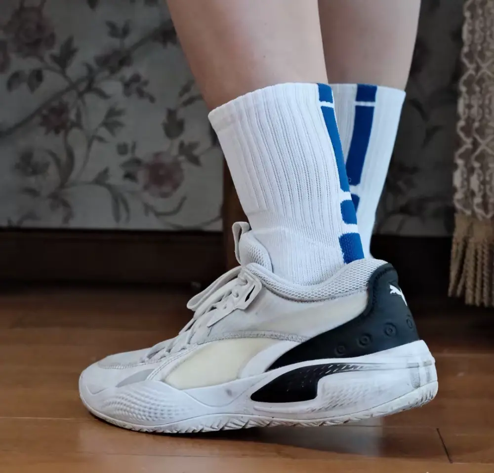 Alternative view of Giày Puma Court Rider Team ‘White Black’ 195660-03