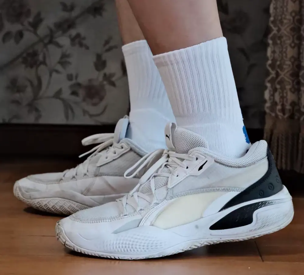 Giày Puma Court Rider Team ‘White Black’ 195660-03 - Ảnh 3