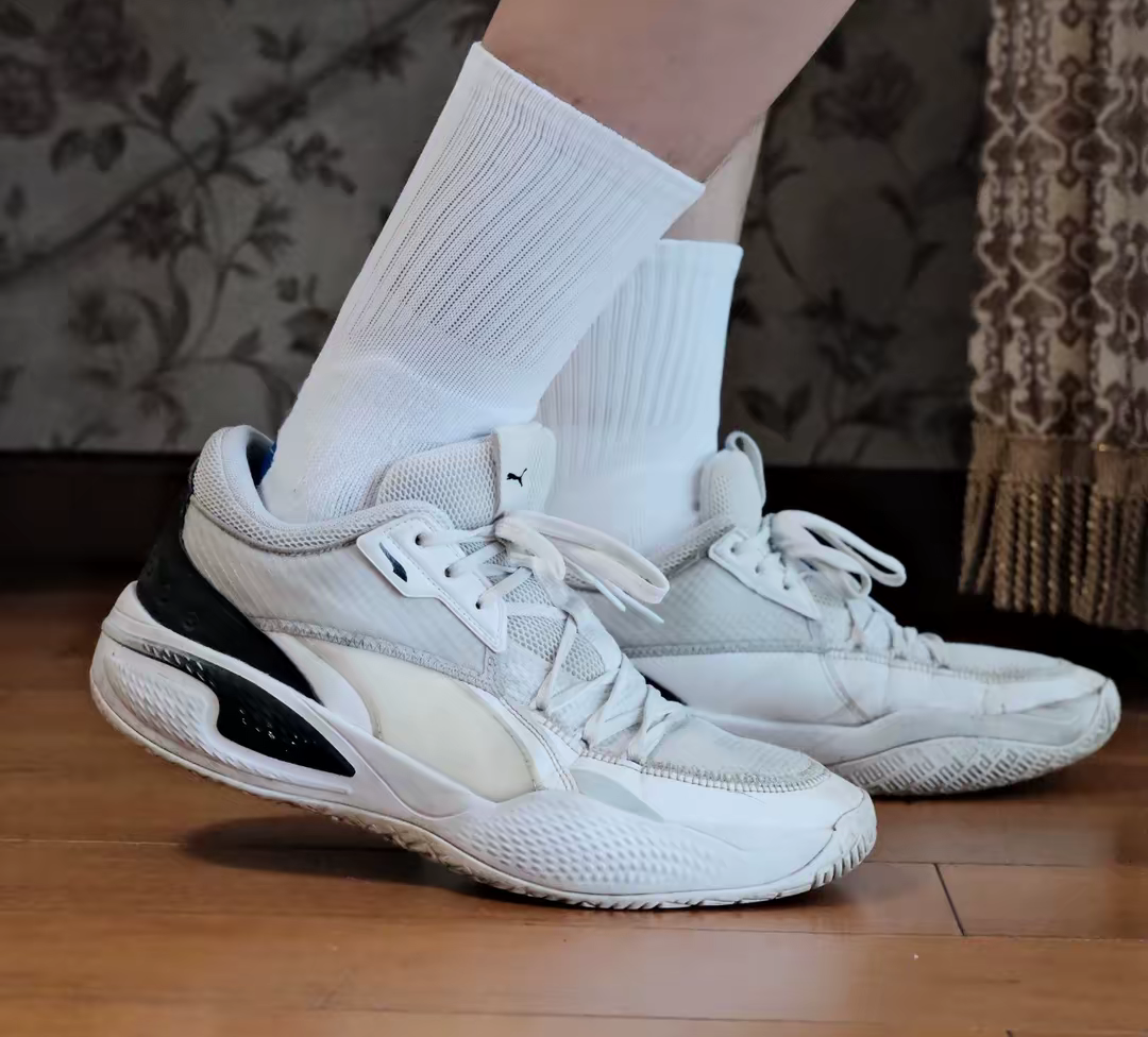 Giày Puma Court Rider Team ‘White Black’ 195660-03 - Ảnh 5