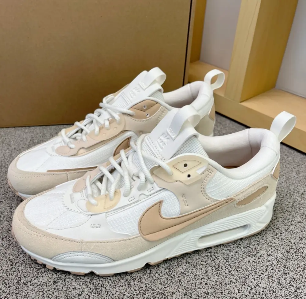 Giày Nike Air Max 90 Futura ‘Beige White’ DV7190-100 - Ảnh 3