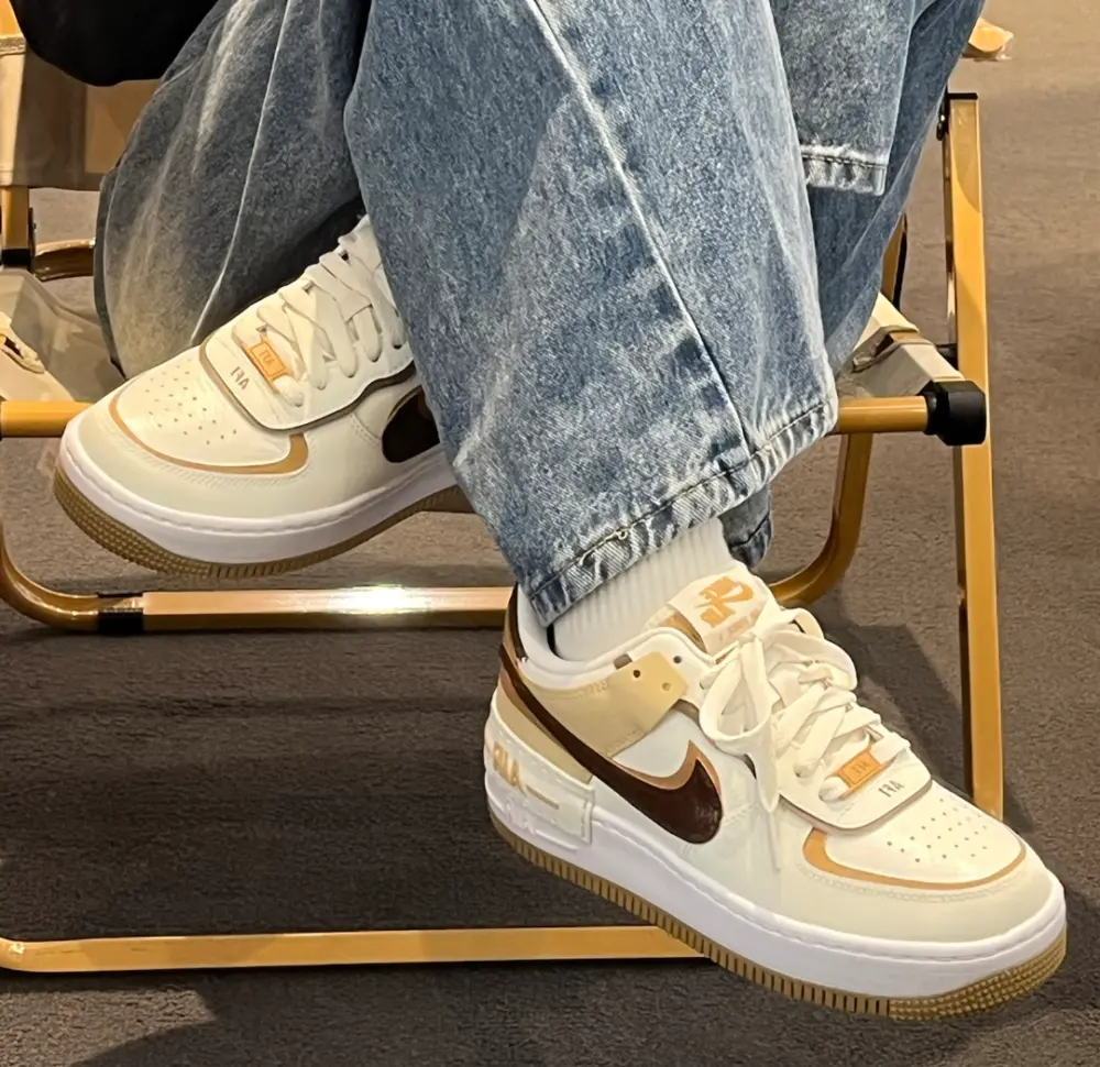Alternative view of Giày Nike Air Force 1 Shadow ‘Sail Cacao Wow Gum’ DZ1847-106