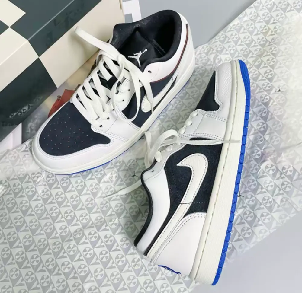 Giày Nike Air Jordan 1 Low ‘Quai 54’ HQ0764-001 - Ảnh 5