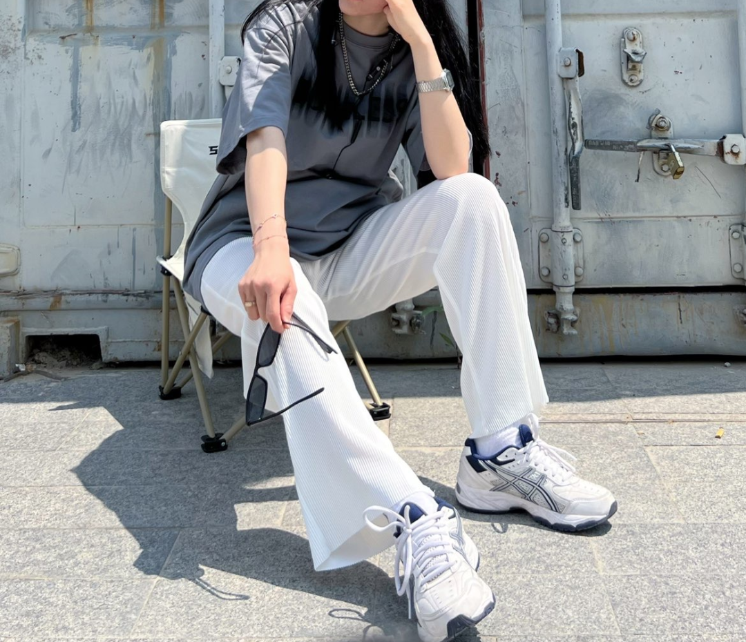 Giày Asics Gel 170 TR ‘White Navy’ 1023A054‑100 - Ảnh 2