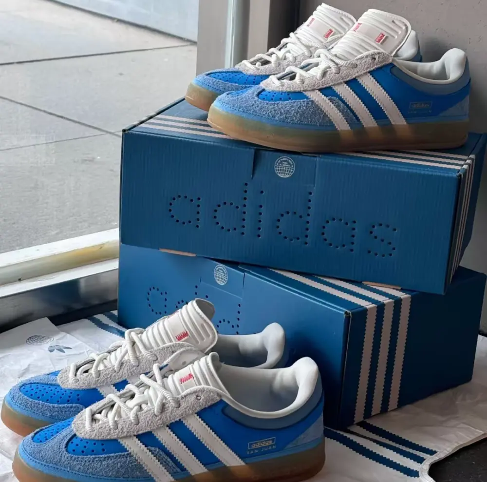 Giày Adidas Gazelle Indoor x Bad Bunny ‘San Juan’ IF9734 - Ảnh 5