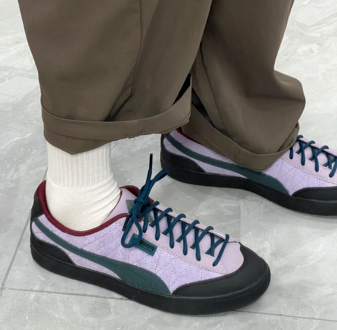 Giày Puma Clyde x P.A.M. ‘Lavender Shock’ 396039-01 - Ảnh 4