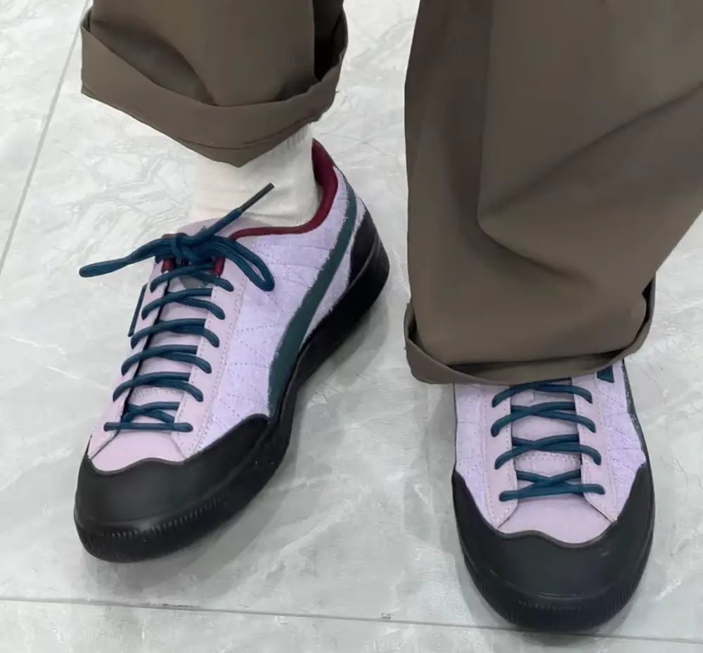 Alternative view of Giày Puma Clyde x P.A.M. ‘Lavender Shock’ 396039-01