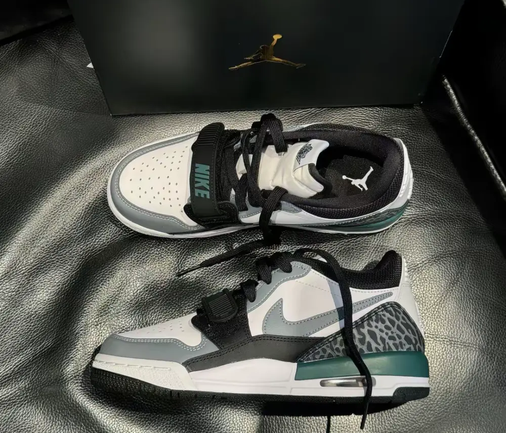 Giày Nike Air Jordan Legacy 312 Low ‘White Black’ CD9054-131 - Ảnh 4