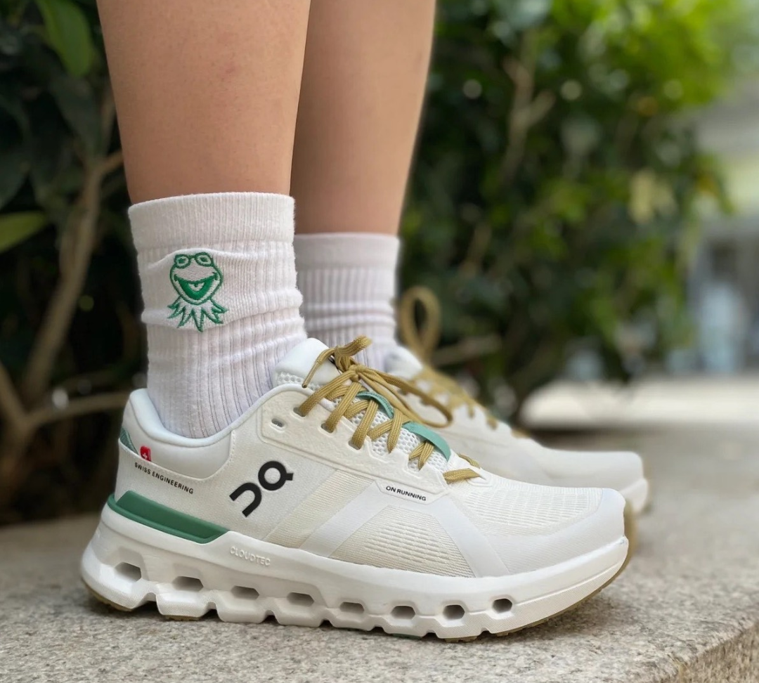 Giày On Running Cloudrunner 2 ‘Undyed Green’ 3WE10132404 - Ảnh 4