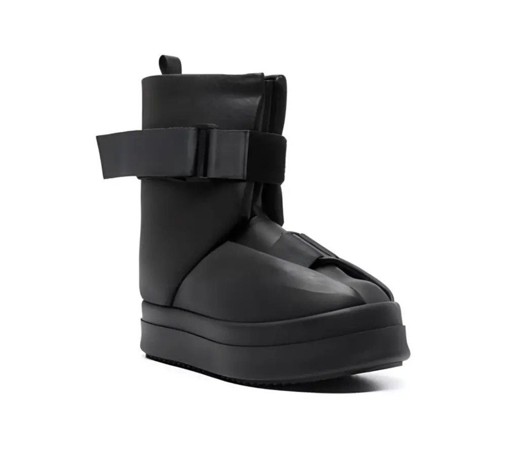 Alternative view of Giày Rick Owens Enkellaarzen Met Gesp 'Black' RR02C7870LCO-99