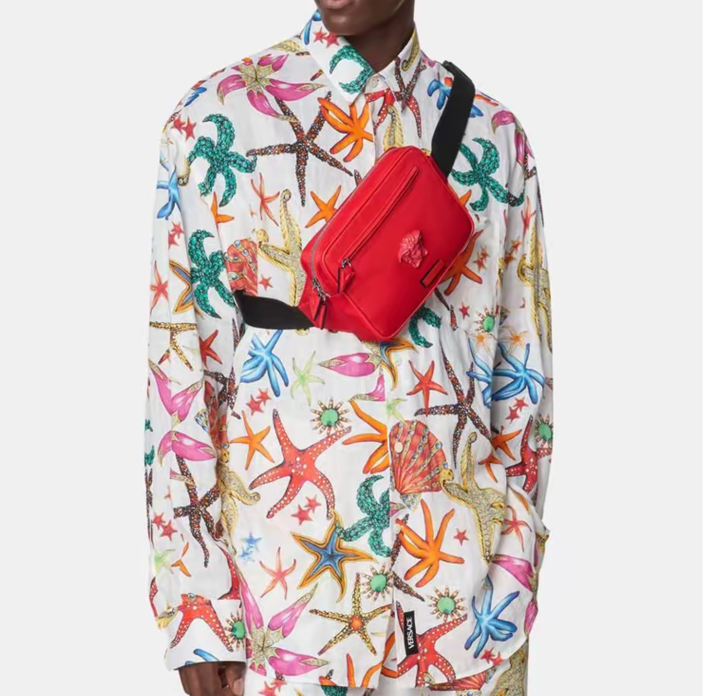 Túi Versace La Medusa 'Red' DFB8580-DNY8ME-1R14P - Ảnh 4