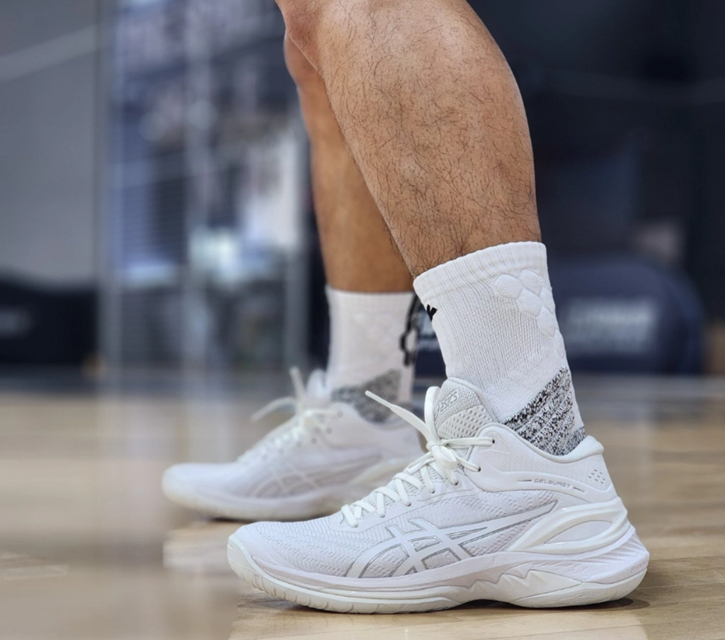 Giày Asics Gelburst 28 ‘White’ 1063A081-100 - Ảnh 3