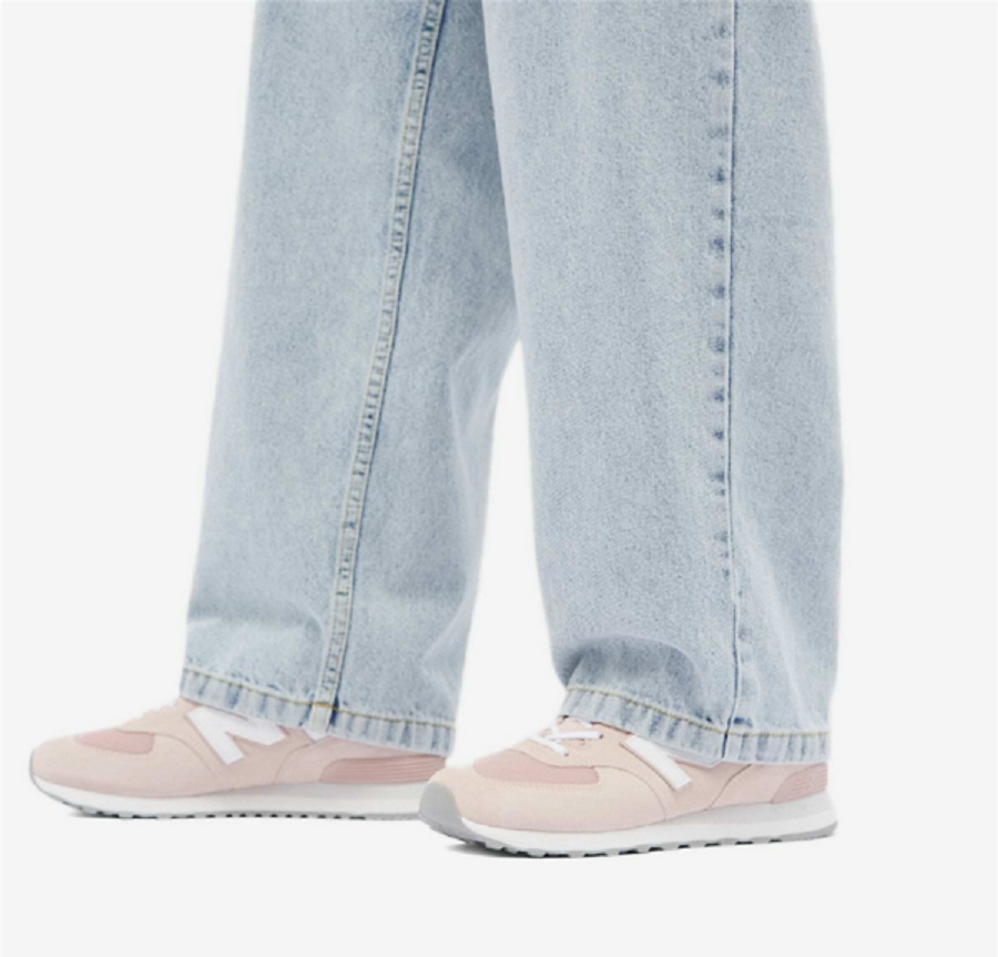 Giày New Balance 574 ‘Pink Fog’ U574FPP - Ảnh 4