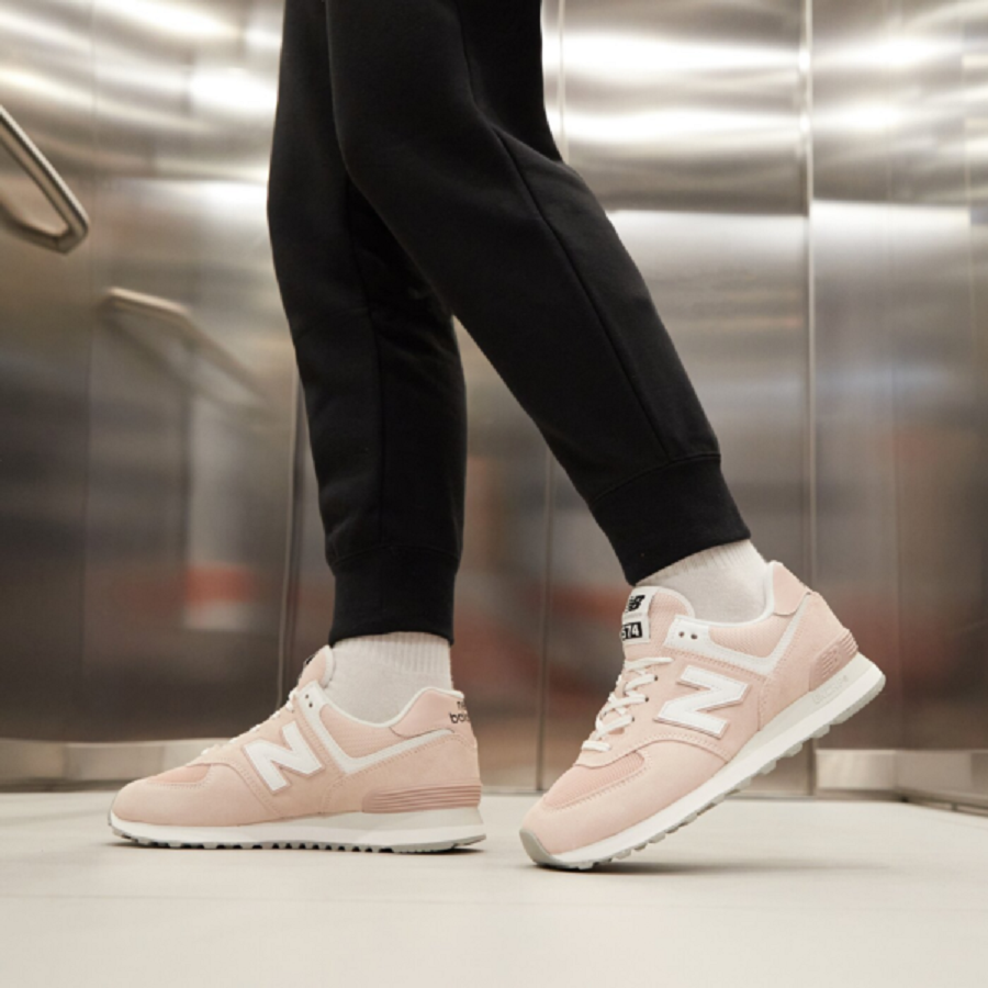 Giày New Balance 574 ‘Pink Fog’ U574FPP - Ảnh 3