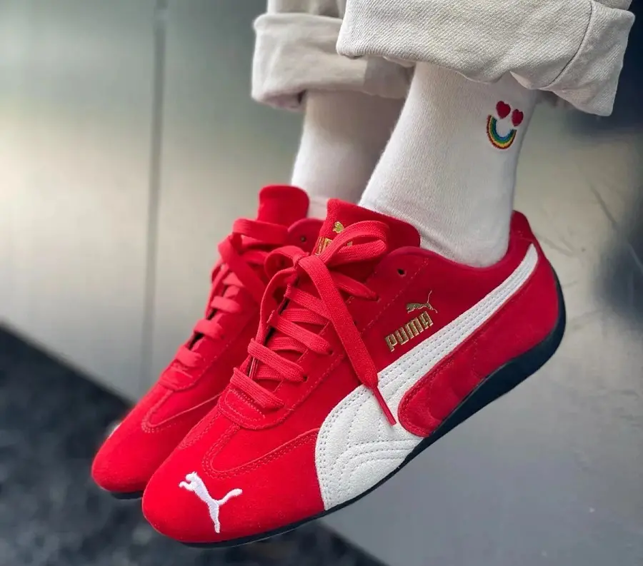 Alternative view of Giày Puma Speedcat LS 'High Risk Red' 380173-04