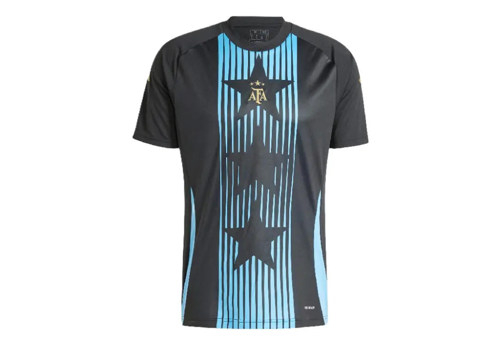 Áo Adidas Argentina Pre-Match Jersey 'Black' IW5363