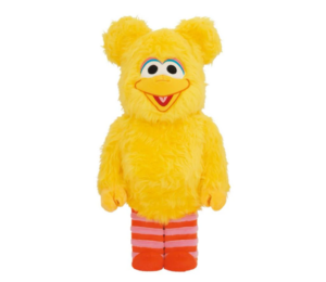 Bearbrick Sesame Street Big Bird Costume