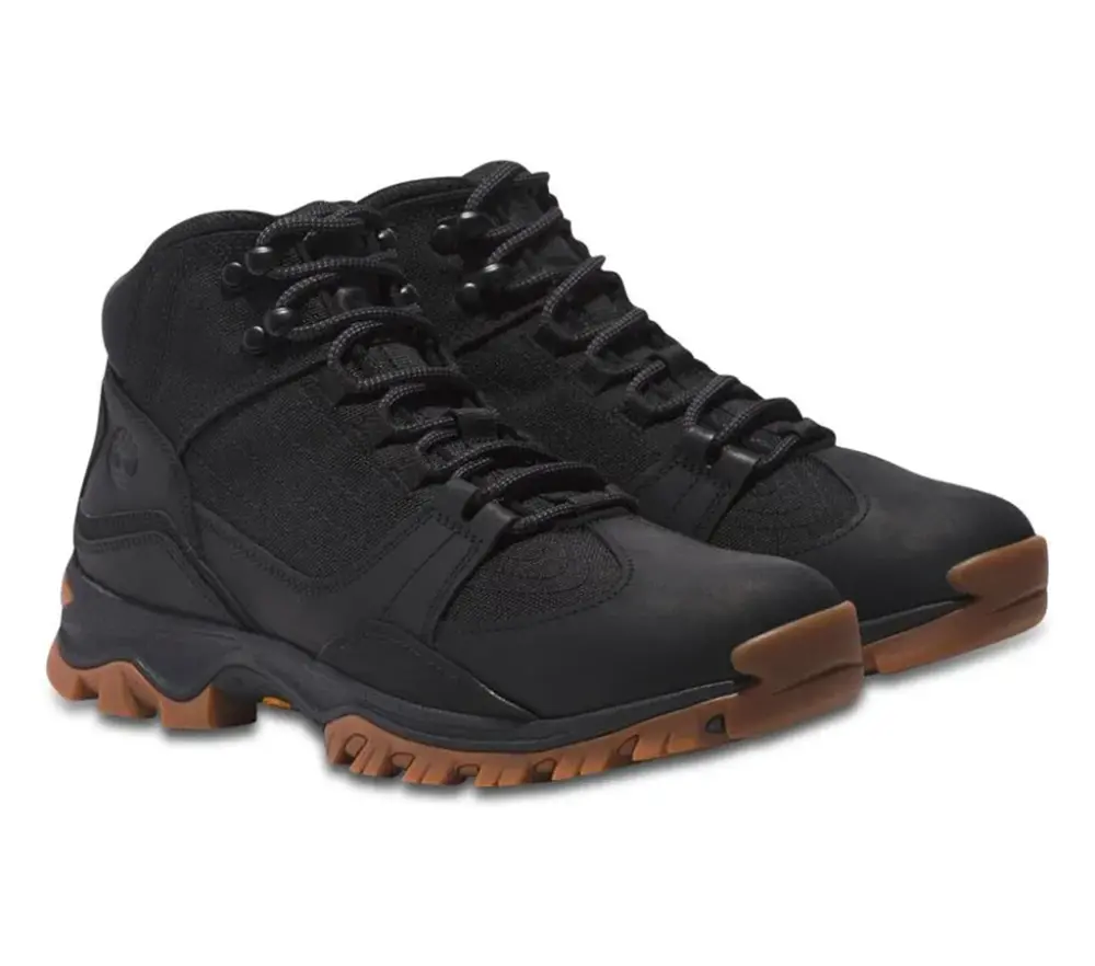 Alternative view of Giày Timberland Mt. Maddsen Mid Hiking 'Black Full Grain' A68MR