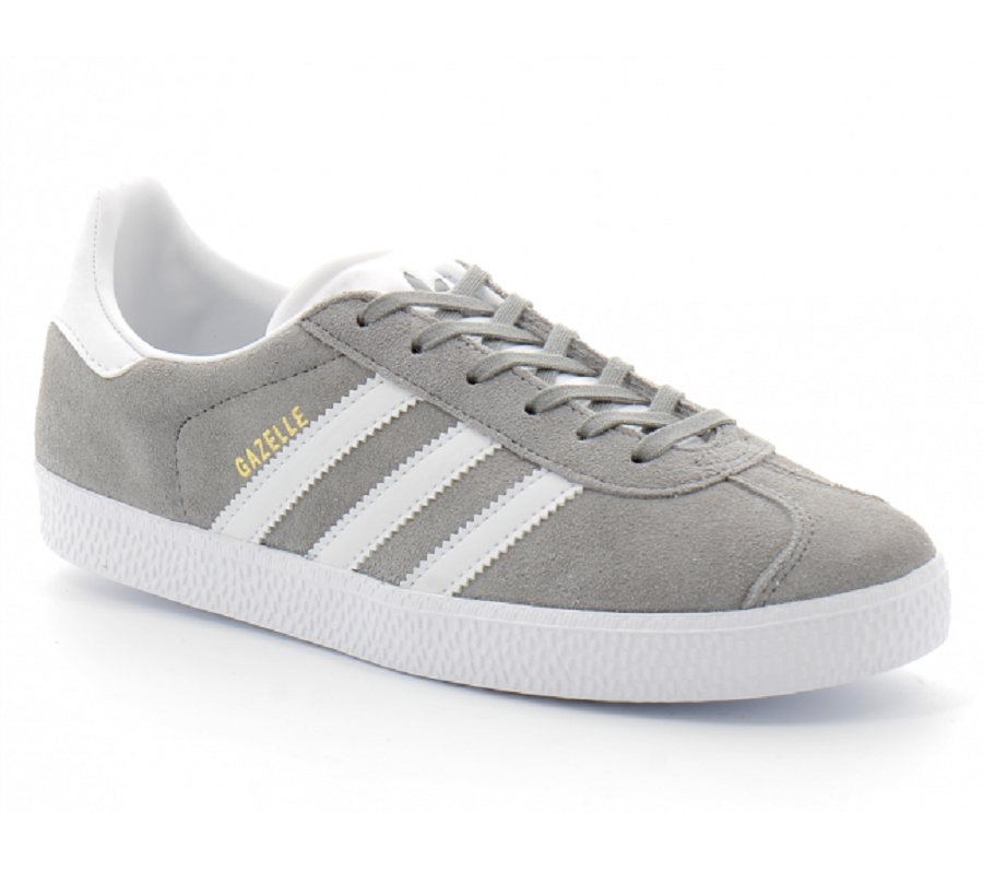 Giày Adidas Gazelle 'Grey Cloud White Gold Metallic' FW0716 - Ảnh 8