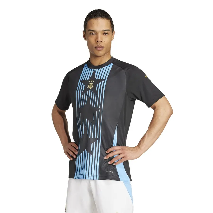 Alternative view of Áo Adidas Argentina Pre-Match Jersey 'Black' IW5363