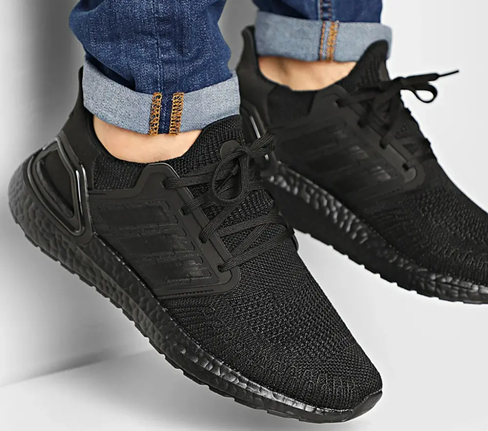 Giày Adidas UltraBoost 20 ‘Triple Black’ G55816 - Ảnh 3