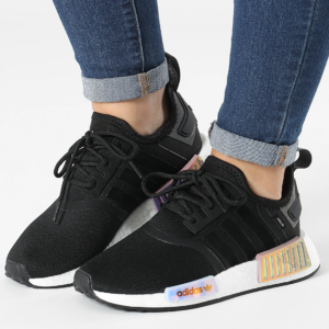 Alternative view of Giày Adidas Wmns NMD R1 ‘Black Irescent’ GY8537