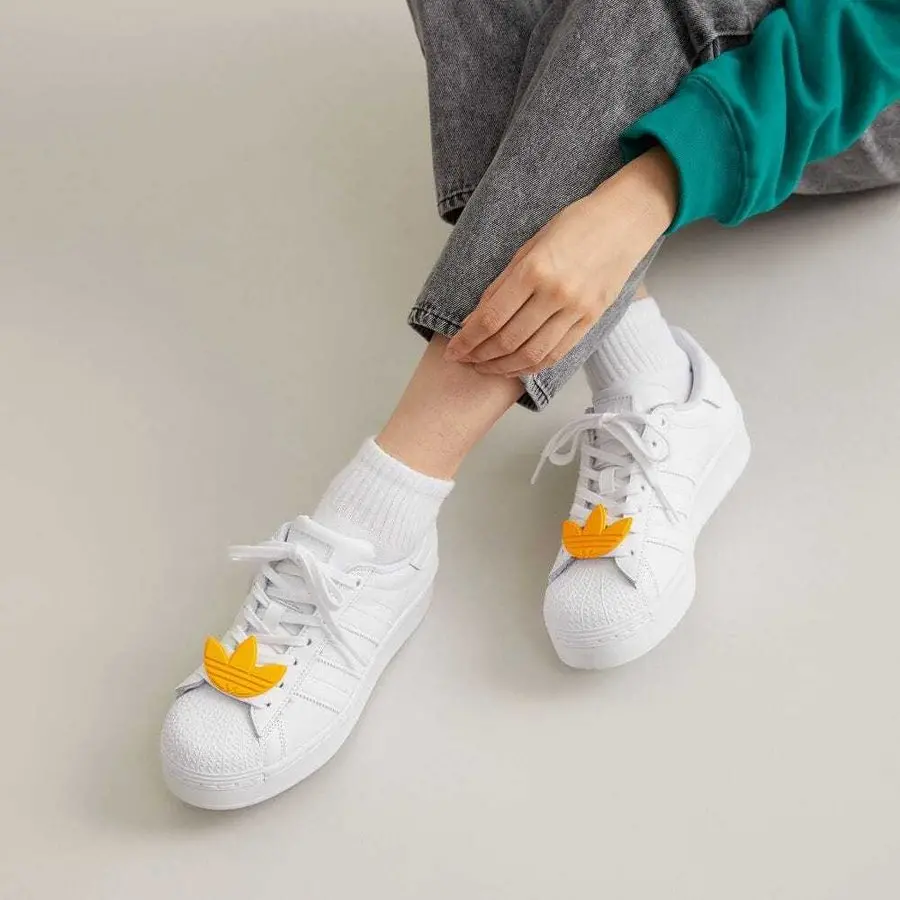 Giày Adidas Originals Superstar Bold ‘White’ H04027 - Ảnh 4
