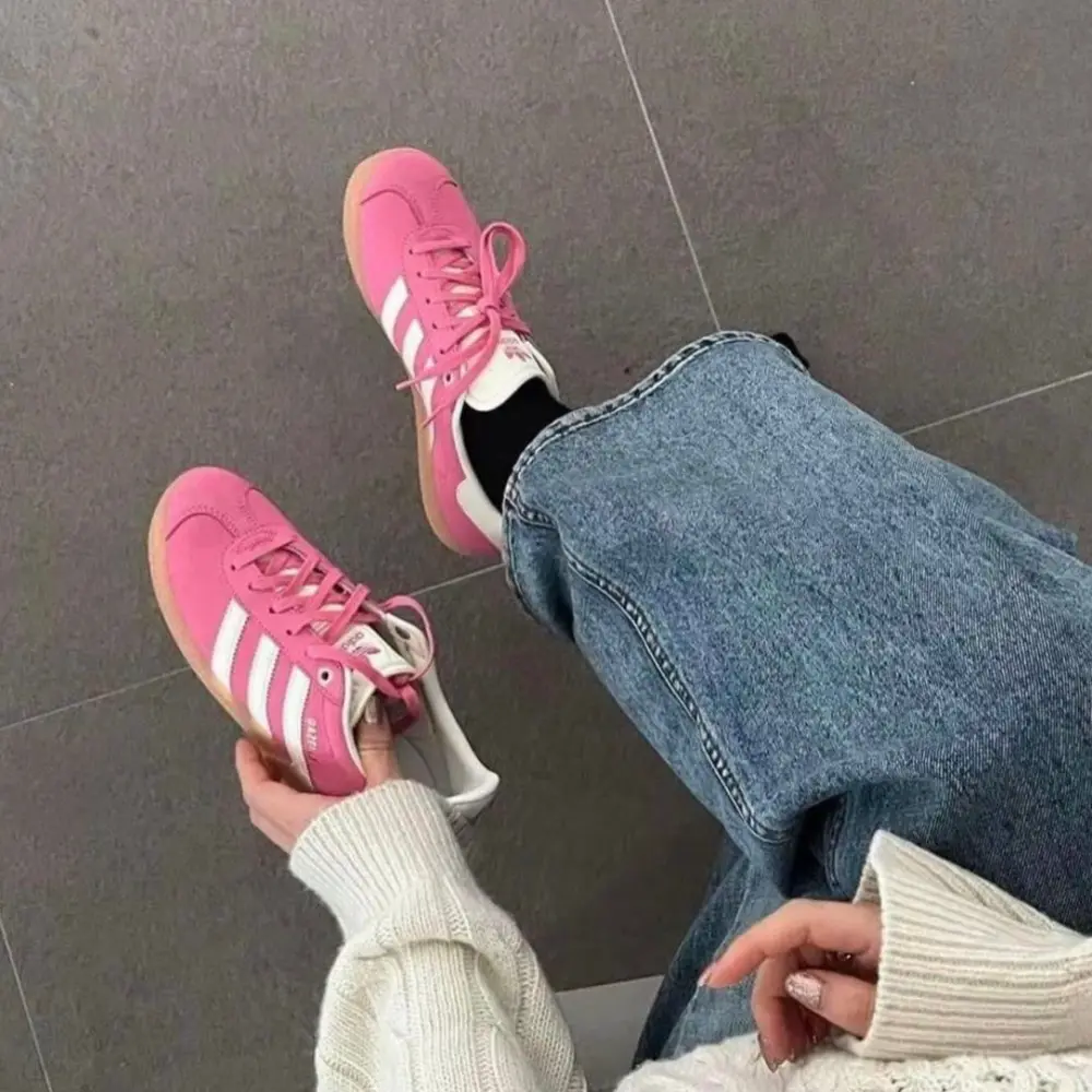 Giày Adidas Gazelle 'Pink Fusion' (GS) ID1107 - Ảnh 4