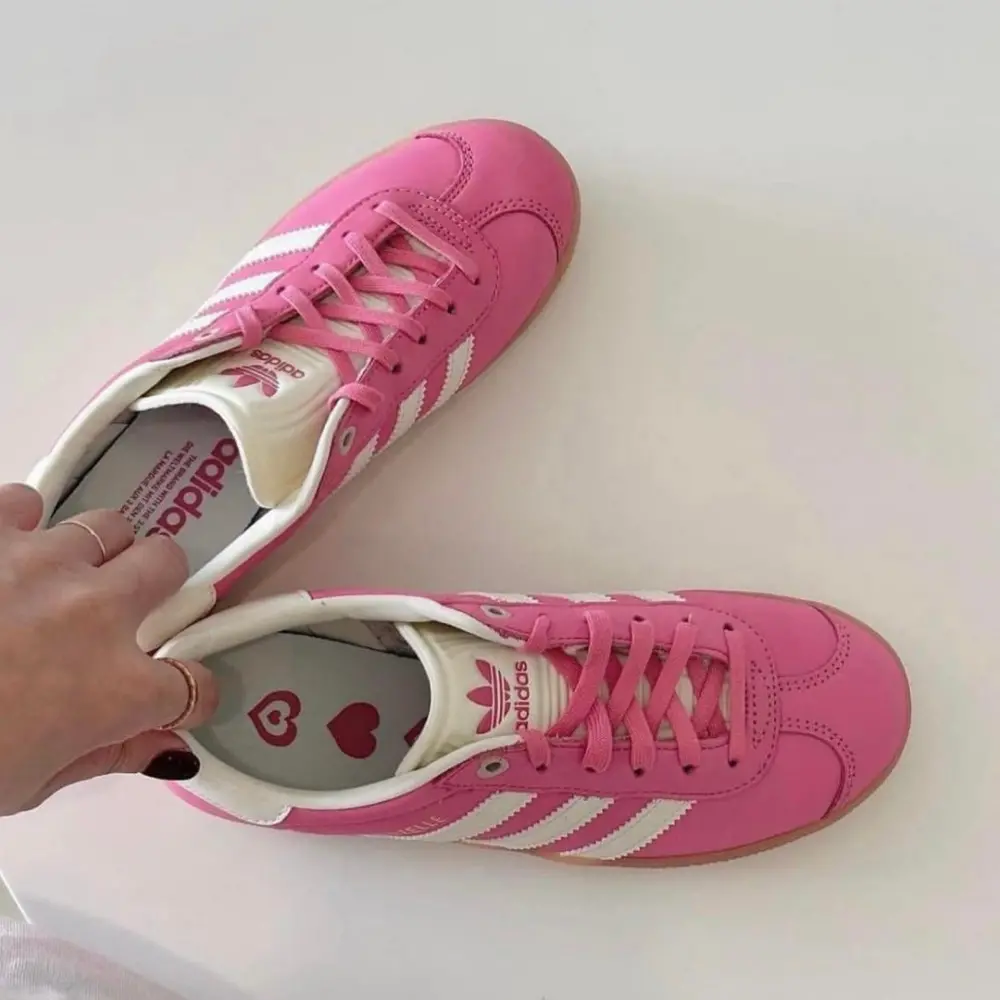 Giày Adidas Gazelle 'Pink Fusion' (GS) ID1107 - Ảnh 3