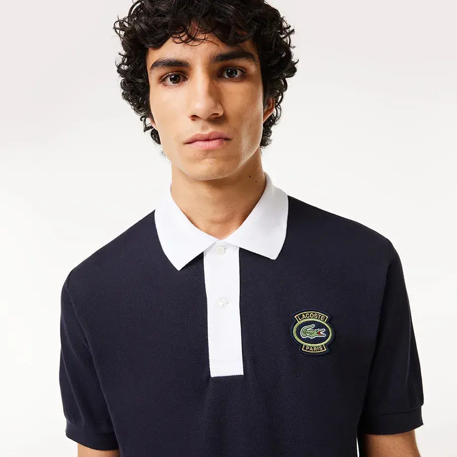 Áo Lacoste Classic Fit 'Black' PH7369-EL5 - Ảnh 4