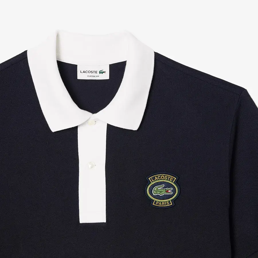 Áo Lacoste Classic Fit 'Black' PH7369-EL5 - Ảnh 6