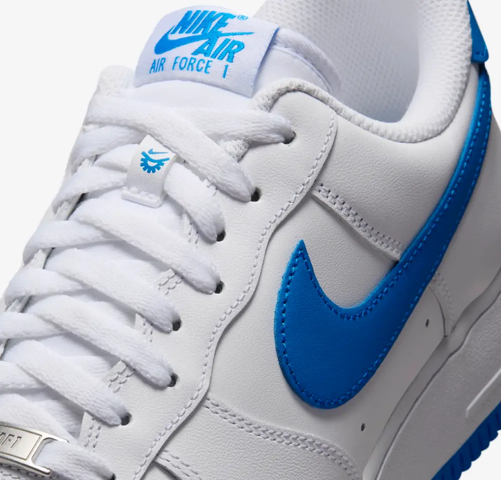 Giày Nike Air Force 1 FlyEase ‘White Hyper Royal’ FD1146-101 - Ảnh 4
