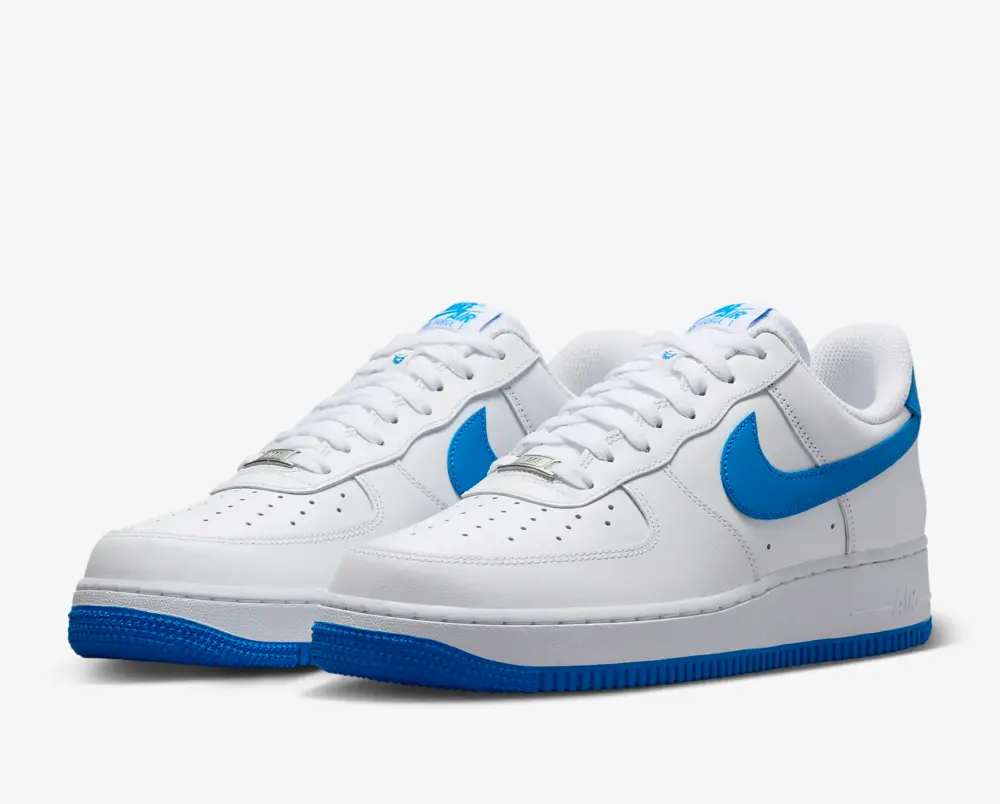 Alternative view of Giày Nike Air Force 1 FlyEase ‘White Hyper Royal’ FD1146-101