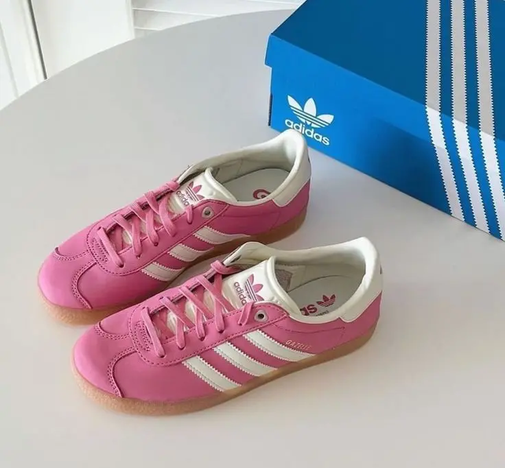 Alternative view of Giày Adidas Gazelle 'Pink Fusion' (GS) ID1107