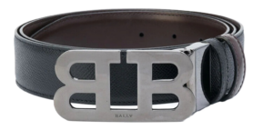 Thắt Lưng Reversible Mirror B Buckle Belt 'Black' 6218749