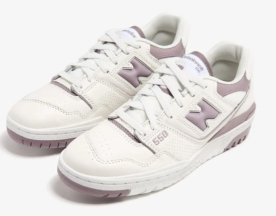 Giày New Balance 550 “White/Mauve” BBW550AK - Ảnh 3