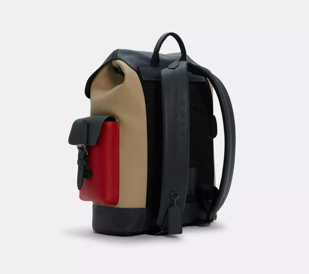 Alternative view of Balo Coach Hudson Backpack In Colorblock C5413-QBT0I