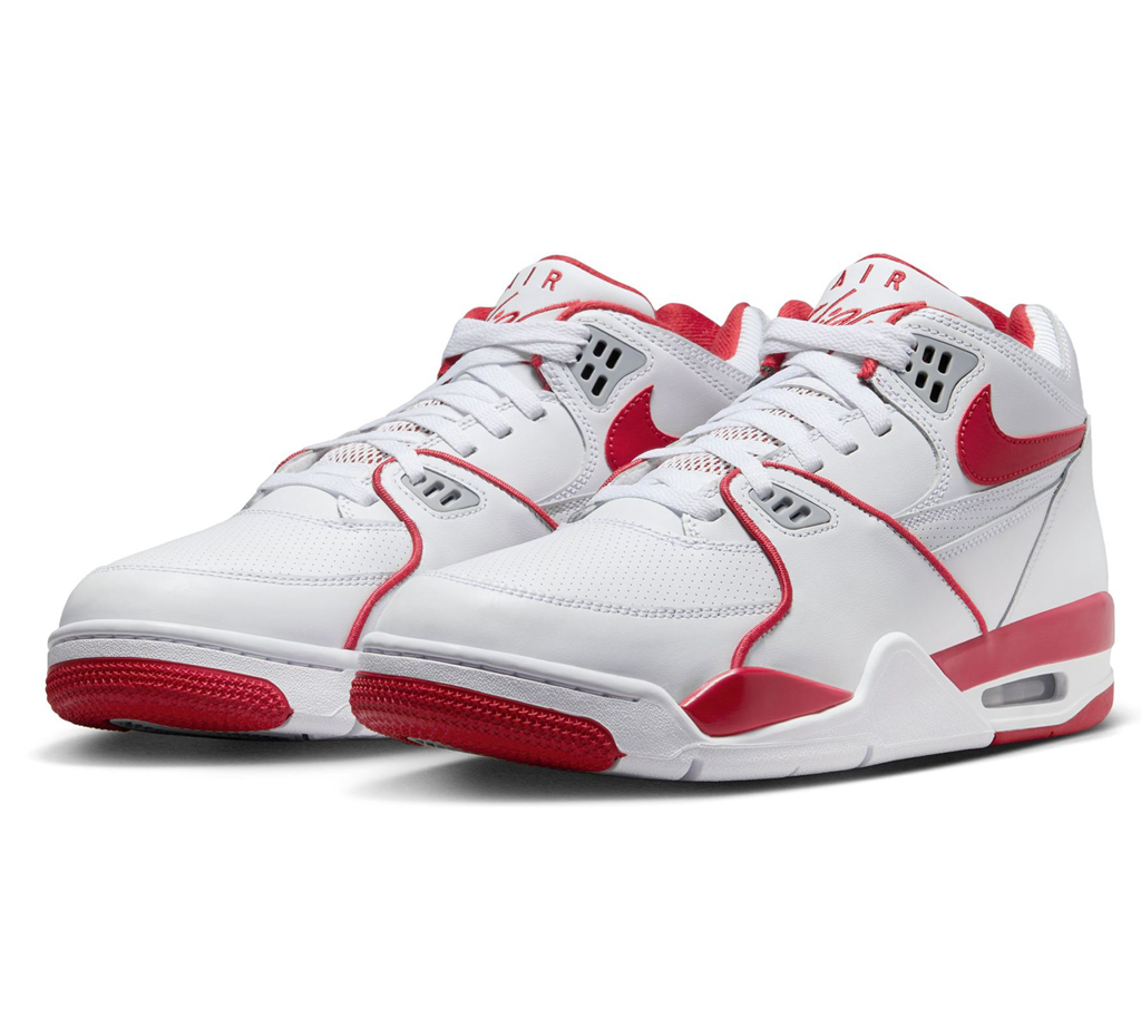 Giày Nike Air Flight '89 OG 'White Varsity Red' HM3467-100 - Ảnh 3