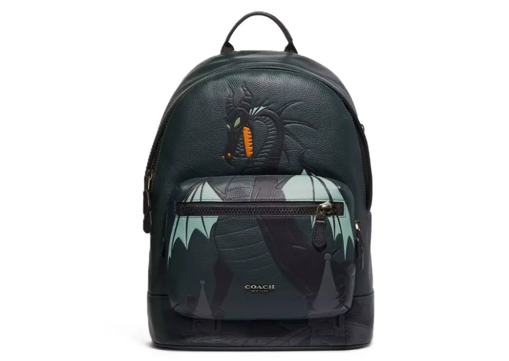 Balo Disney X Coach West With Maleficent Dragon Motif 'Black' CC043-QBUP1