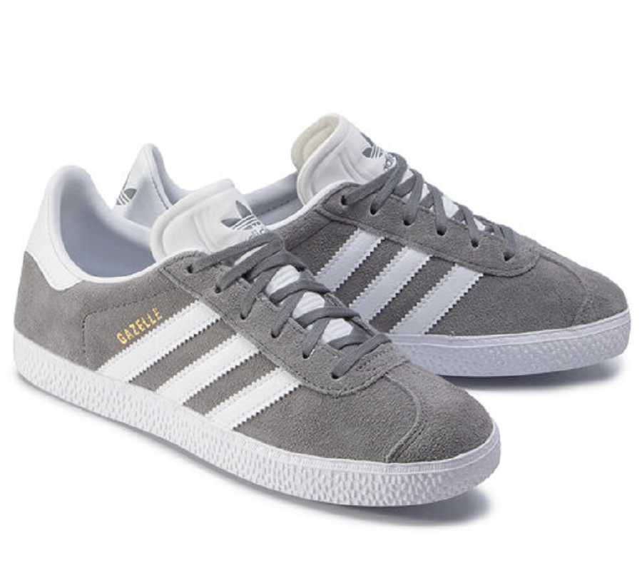 Giày Adidas Gazelle 'Grey Cloud White Gold Metallic' FW0716 - Ảnh 7