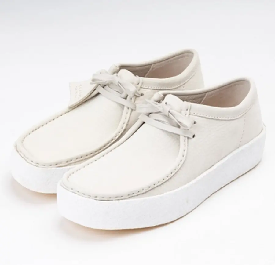 Giày Clarks Originals Wallabee Cup 'Stone' 261581537 - Ảnh 3
