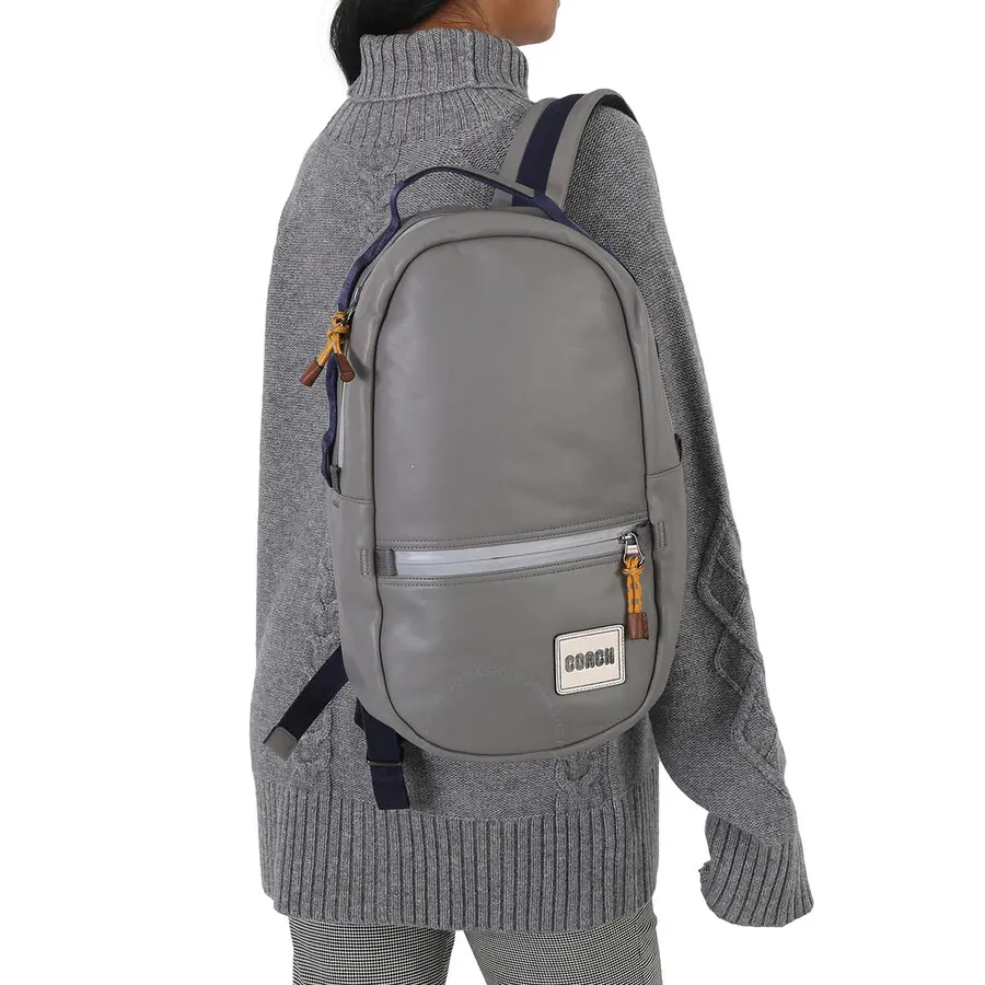 Balo Coach Patch Pacer Backpack ‘Black Grey’ 78829-JIMMV - Ảnh 3