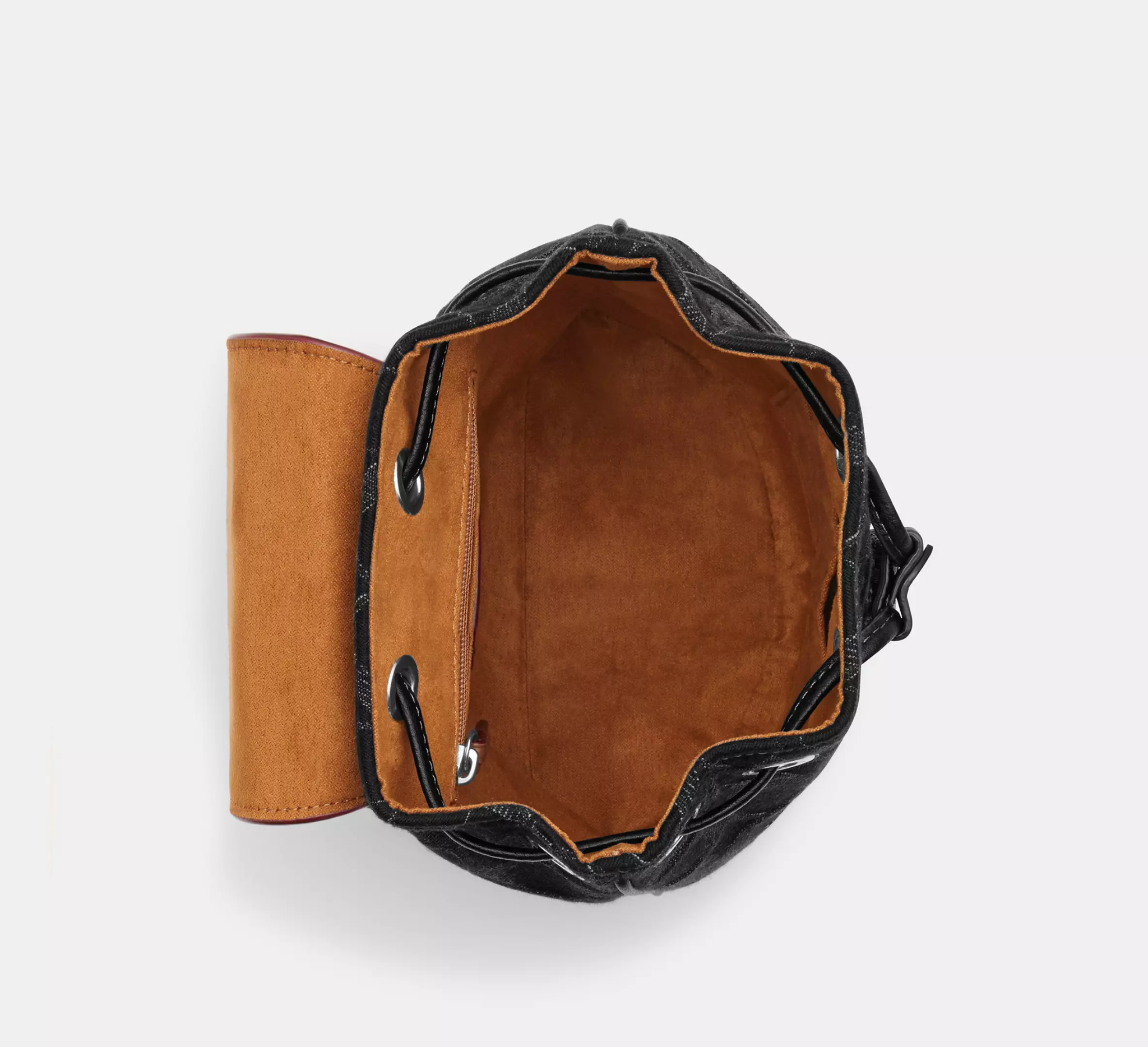 Balo Coach Amelia Convertible Denim 'Black' CP106-SVBK - Ảnh 5