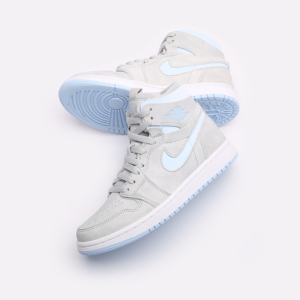 Alternative view of Giày Nike Air Jordan 1 High 'Cool Grey Light Blue' CT0979–004