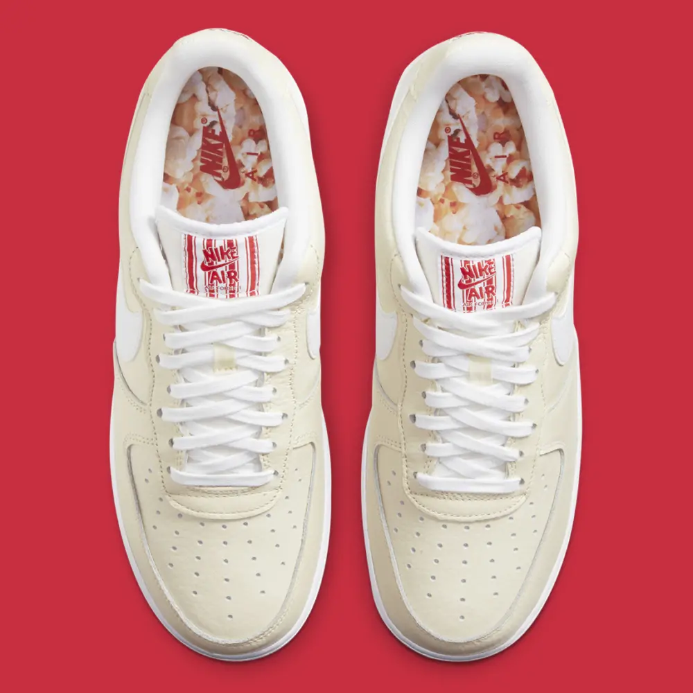 Giày Nike Air Force 1 ’07 Premium ‘Popcorn’ CW2919-100 - Ảnh 6
