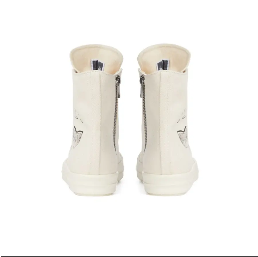 Giày Rick Owens DRKSHDW ‘White’ DS02B4800DQEP7-210911 - Ảnh 3