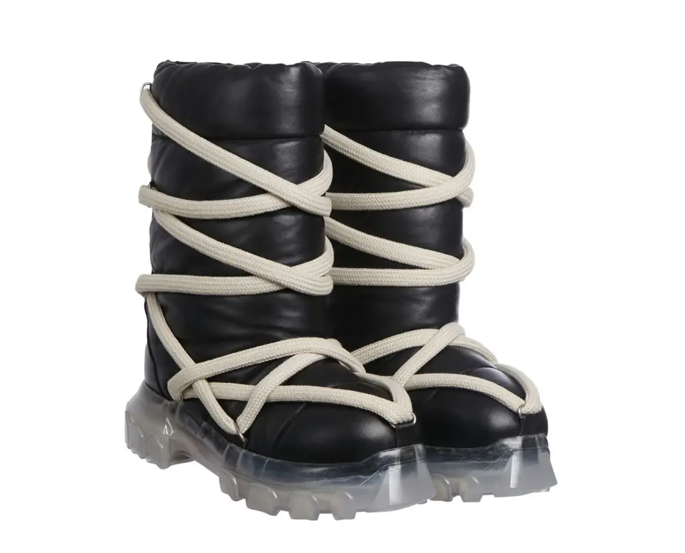 Giày Rick Owens WMNS Lunar Tractor 'Black' RU02C7889LLPW10-90 - Ảnh 7